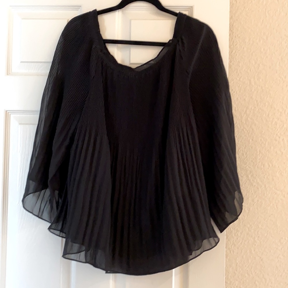 Dressy black blouse